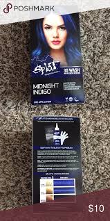 Blue Splat Hair Dye New Midnight Indigo Splat Hair Dye 30 Wash Never Used I Opened The Box But Then Decided That I Didn T Want Dyed Hair Splat Hair Dye Hair
