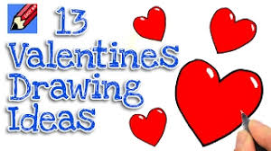 Lessons proposes kids to draw and colour strawberry, plane, snowman, star and many other. 13 Real Easy Valentines Drawing Ideas Youtube