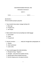 Soalan pendidikan kesihatan tahun 3. Upt Pk Tahun 3 Sumber Pendidikan Ujian Pt Pk Tahun 3