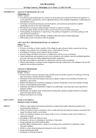 Browse adjunct professor resume samples and read our guide on how to write a adjunct we're going to figure out exactly what you need on your resume as an adjunct professor. Adjunct Professor Resume Samples Velvet Jobs