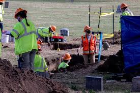 The bodies of a murdered family were draped over a fence outside their home. Mass Grave Unearthed In Tulsa During Search For Massacre Victims The New York Times