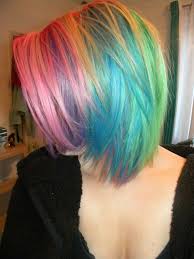 Follow Baby Love For More Hair Styles Hairdye Pastelhair Kawaii Pretty Girly Hairstyles Short Rainbow Hair Rainbow Hair Color Hair Inspiration Color