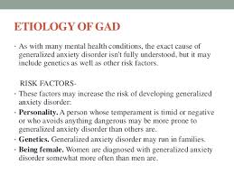 Generalised Anxiety Disorder