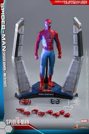Hot Toys 1 6th Scale Spider Man Spider Armor Mk Iv Suit Spiderman Hot Toys Marvel Spiderman