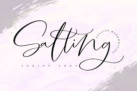 Rebecca alaccari ambassador script swashes w90 copyright 2007 canada type. Salting Handwriting Script Font 677820 Handwritten Font Bundles