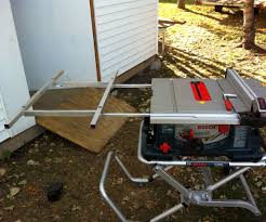 Homemade table saw fence extension rail fabricated from aluminum channel and wood. Table Saw Extension 6 Steps With Pictures Instructables