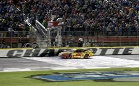 No confederate flags were seen in the grandstands at bristol on wednesday night, according to usa today , but the bristol herald courier reported that several vehicles flying the banned flag drove around the stadium ahead of the event. Joey Logano Beats Larson In Unusual All Star Race Wkrc