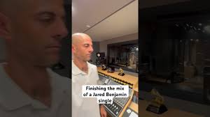 Finalizing the mix of Jared Benjamin's 'What a Life'