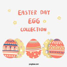 Red Easter Egg Element Png And Psd Easter Eggs Easter Graphics Easter Clipart