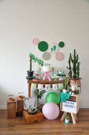 Producao Mini Table Cactus Por Kimberly Duquesne Todosempre Cactus Party Cactus Dog Birthday Party