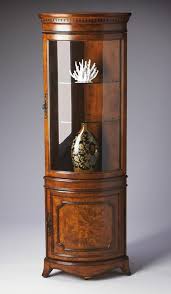 Butler Specialty Corner Curio Cabinet Corner Curio Antique Living Rooms Curio Cabinet