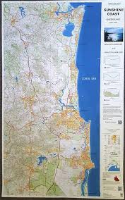 Council's mymaps website provides quick and easy access to the region's digital geographic data in the form of maps and associated information. Sunshine Coast Queensland Wall Map World Wide Maps