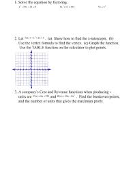 Solved 1 Solve The Equation By Factoring X 10x 24 Chegg Com