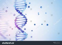 Blue Purple Vertical Dna Helix With Parts Of It Scattered Around Over Light Blue Background With Geometric Patt Dna Helix Light Blue Background Blue And Purple
