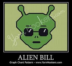 Alien Bill Chart Pattern By Yarnhookers Com