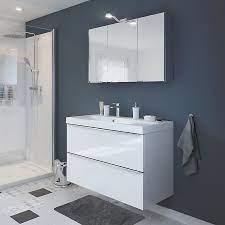 Scopri ricette, idee per la casa, consigli di stile e altre idee da provare. Meuble Sous Vasque A Suspendre Goodhome Imandra Blanc 80 Cm Plan Vasque Nira Castorama