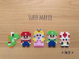 海空 さんはinstagramを利用しています マリオ おはようございます 先日のマリオたちがかわいかったので ピーチ姫も作ってみました 図案を考えてくださった方に感謝 アイロンビーズ パーラービーズ ナノビーズ ルイージ ピーチ姫 その マリオ