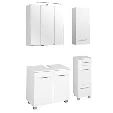 Badmobelset Bergamo 03 Weiss B X H X T Ca 110 X 200 X 35 Cm 2020