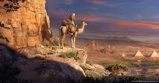 Even if assassin's creed origins does take some liberties with the big events of its period setting, it makes for an atmospheric learning tool. Artstation Assassin S Creed Origins Vista Fabien Troncal