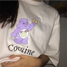 Here are a few super cool ways of trying the hoodie straps. Cocaine Care Bear T Shirt For Sale Trendstees Com