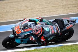 Motogp Jerez Fabio Quartararo Takes Pole Position In Petronas Yamaha One Two Motogp Bike Rider Motogp Valencia