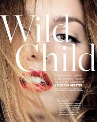 Leighton Meester for Marie Claire UK