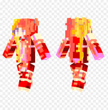 I uploaded a new skin; Minecraft Skins Mythic Fire Skin Png Image With Transparent Background Toppng