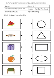 Crafts,actvities and worksheets for preschool,toddler and kindergarten.free printables and activity pages for free.lots of worksheets and coloring pages. Shapes Matching Worksheet For Kindergarten Smallwondersplayschool
