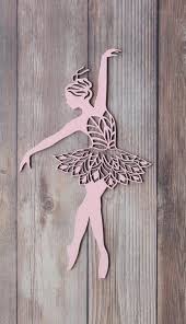 Ballerina Wall Art Dance Sign Ballerina Wall Decor Dance Wood Cutout Dancer Girls Nursery Art Da Nursery Art Girl Ballerina Wall Art Little Girl Ballerina