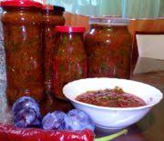 соус из слив на зиму к мясу очень вкусный Gruzinskij Sous Tkemali Iz Sliv Sousy Recepty Farshirovannye Pomidory
