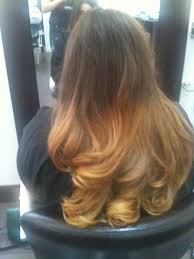 Ready to dip your toes into this striking colour trend? Dip Dye Hair Brown To Blonde Novocom Top