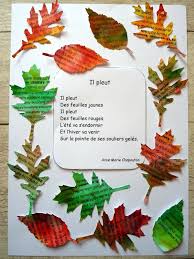 Feuilles De Mots Le Tour De Mes Idees Feuilles D Automne Bricolage Arbre Automne Feuille