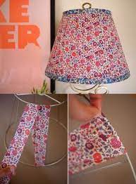 Years of the included glue pencil and looks absolutely stunning both lit and hot glue. Diy Floral Lampshade Tutorial This Might Work For My Oddly Shaped Lamp Shade In 2020 Floral Lampshade Diy Lamp Shade Lampshade Makeover