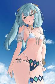 Faruzan (Genshin Impact) nudes by TheOccasionalSauce