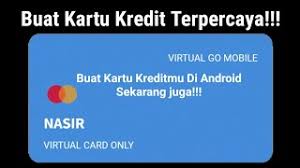 Cara ini lebih sederhana dibandingkan metode sms, tapi pastikan kuota nelpon anda. Cara Membuat Virtual Kartu Kredit Pada Aplikasi Virtual Go Mobile Di Android Youtube