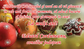 Sa ai o viata plina de fericire si impliniri! FelicitÄƒri De La Consilierii JudeÈ›eni DragoÈ™ Andoni È™i Eduard Corduneanu Felicitari