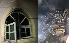 Two killed as unknown persons attack igboho's house (see photos) breaking news, nigerians can now work in nigeria and get paid in us dollars, click here to apply today. Video Sunday Igboho S House Razed In Ibadan The Nation