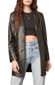 Women S Bb Dakota Ceo Of Cool Faux Leather Blazer Editorialist