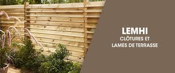 Maybe you would like to learn more about one of these? Clotures De Jardin Rigide Et Lames De Terrasse Lemhi Brico Depot