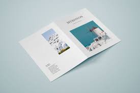 Vertical Bifold Brochure Mockup Set In 2020 Flyer Mockup Stationery Mockup Brochure