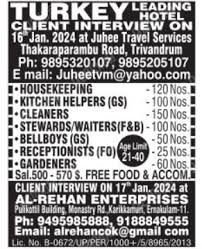 Malayala Classified Gulf Jobs Newspaper ...