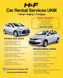 Sewa kereta murah shah alam rm50. Sewa Kereta Axia Murah Ukm Home Facebook