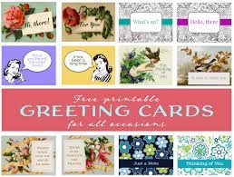 Free Printable Greeting Cards For All Occasions