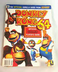 Official Nintendo 64 Donkey Kong Players Guide Strategy Book N64 Gorilla Guide Donkey Kong Donkey Kong 64 Diddy Kong