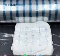 Silicone Coated Transparent BOPP Frontal Tape For Adult Diaper Incontinence  Briefs