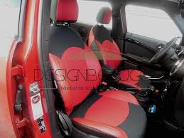 Mini Cooper Autositzbezuge In Der Lederlook Textil Mix Variante Aus Schwarzen Seriensitzen Wurde Der Inneraum Ganz Leicht Autositzbezuge Sitzbezuge Autositz