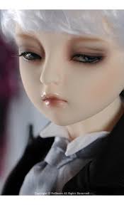 1/4 BJD Doll Boy Man Eric Bare Resin Eyes + Face make up Handmade