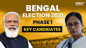 Opinion poll predicts mamata banerjee's return as cm, setback for bjp in bengal. Bengal Election 2021 Key Candidates In Phase 1 List Elections News India Tv