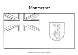 Enjoy our printable flag coloring pages and see an explanation of the different countries that use the same flag patterns. Montserrat Flag Colouring Page Flag Coloring Pages Montserrat Flag Coloring Pages