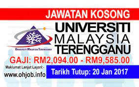 Info jawatan kosong kerajaan dan swasta terkini di malaysia 2017 2018. Jawatan Kosong Universiti Malaysia Terengganu Umt 20 Januari 2017 Jawatan Kosong Kerajaan Swasta Terkini Malaysia 2021 2022